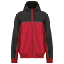 3-laags unisex softshelljas Red / Dark Grey XS