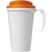 Brite Americano® grande 350 ml geïsoleerde beker - Wit/Oranje