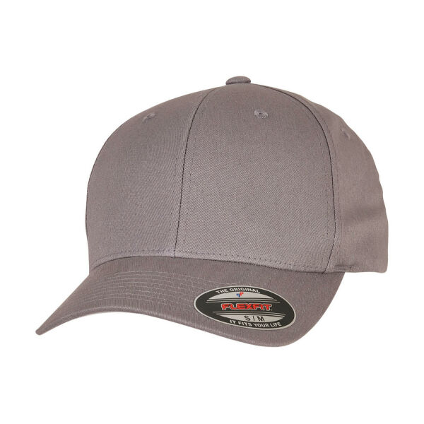 V-Flexfit® Cotton Twill Cap - Grey - S/M
