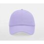LOW PROFILE 6 PANEL DAD CAP, LAVENDER, One size, BEECHFIELD