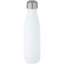 Cove 500 ml vacuüm geïsoleerde fles van RCS-gecertificeerd gerecycled roestvrij staal  - Wit