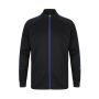 ADULT'S KNITTED TRACKSUIT TOP, NAVY/ROYAL, XXS, FINDEN HALES
