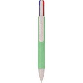 Gerecycled karton vierkleurenbalpen Deborah groen