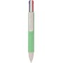 Balpen Deborah | Gerecycled karton en tarwestro | 4 kleuren - groen