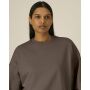 Radder 2.0 - Het unisex oversized crewneck sweatshirt - Mocha (S)