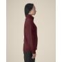 Trailer 2.0 - Het unisex sweatshirt met rits en opstaande kraag - Burgundy (5XL)