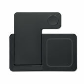 DOCK3 - Inklapbare 3-in-1 lader 15W - Zwart