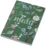 Novella Austen A6 notitieboek met zachte cover, 100 vellen - Groen