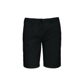 Damesbermuda met verwassen look