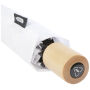 Birgit 21'' opvouwbare windproof gerecyclede PET-paraplu - Wit