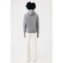 IQONIQ Joshua recycled cotton hoodie, light heather anthracite (L)