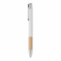 SPARTA - Pen van aluminium & Bamboe - Wit