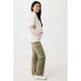 IQONIQ Yengo recycled katoen hoodie met steekzakken, cloud pink (L)