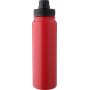 Roestvrijstalen dubbelwandige fles (800 ml) Zinnia rood