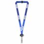 Polyester sublimatie lanyard met ovale badge reel met logo