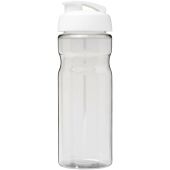 H2O Active® Eco POP Base 650 ml sportfles met kanteldeksel - Transparent/Wit