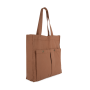 Tas met dubbel voorvak Washed Russet One Size Tas met dubbel voorvak Washed Russet One Size