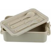 PP two-layer lunchbox Siena zwart