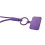 Tubyard lanyard telefoonhouder met elastische buis - Paars