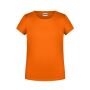 Girls' Basic-T orange XXL