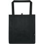 Liberty GRS gerecycled non woven draagtas met bodemplaat 29 l - Zwart Liberty GRS gerecycled non woven draagtas met bodemplaat 29 l - Zwart