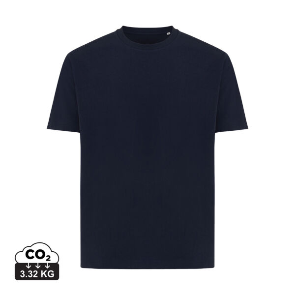 IQONIQ Teide gerecycled katoen t-shirt, donkerblauw (L) IQONIQ Teide gerecycled katoen t-shirt, donkerblauw (L)