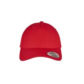 5-PANEL PREMIUM CURVED VISOR SNAPBACK CAP, RED, One size, FLEXFIT