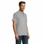 SPRING II - SPRING II HEREN Polo 210g - 3XL - Grijs Gemêleerd 2
