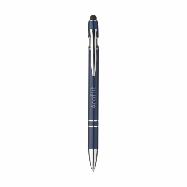Lupa RCS Recycled Alu stylus pen - blue Lupa RCS Recycled Alu stylus pen - blue