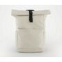 PREMIUM RECYCLED ROLL TOP BACKPACK, NATURAL STONE, One size, BAG BASE