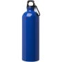 Oregon 750 ml RCS certified single wall stainless steel water bottle with carabiner - Royal blue
