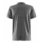 Core blend polo shirt men dk grey mel. 4xl