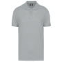 Polo korte mouwen Snow Grey 4XL