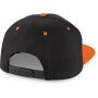 5 Panel Contrast Snapback Cap black / orange one size