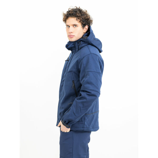 Printer Skeleton Softshell Jacket Navy XS Printer Skeleton Softshell Jacket Navy XS