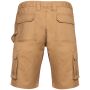 Eco-friendly heren bermuda met meerdere zakken Camel M