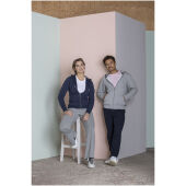 Arora 300 g/m² unisex hoodie met ritssluiting - Rood - XXS