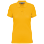 Damespolo korte mouwen Yellow XS Damespolo korte mouwen Yellow XS