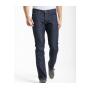 MEN'S WASHED STRAIGHT LEG FIT JEANS, BLUE, 38, RICA LEWIS