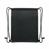 BANGKOK BAG - Trekkoordtas van 600D RPET - Zwart BANGKOK BAG - Trekkoordtas van 600D RPET - Zwart