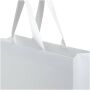 Smartfold papieren tas van 210 g/m² met lintgrepen en een glanzende laminaatlaag - 42 x 12 x 35 cm - Wit Smartfold papieren tas van 210 g/m² met lintgrepen en een glanzende laminaatlaag - 42 x 12 x 35 cm - Wit