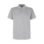 Polo shirt | stretch - Grey melange, XS