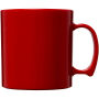 Standard 300 ml kunststof mok - Rood Standard 300 ml kunststof mok - Rood