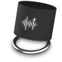 SCX.design S26 speaker 3W voorzien van ring met oplichtend logo - Zwart