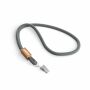 Polyester koord-keycord met bamboe plaatje