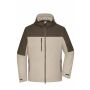 Men's 3-in-1 Jacket GRS sandstone/muddy brown XXL