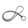 Tubyard lanyard met elastische buis - Grijs