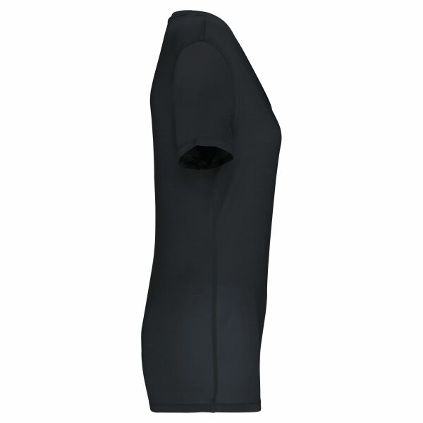 100% Lyocell TENCEL™ dames T-shirt black XS 100% Lyocell TENCEL™ dames T-shirt black XS