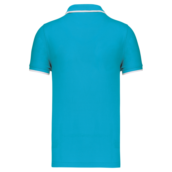 Polo manches courtes homme Light Turquoise / White / Navy XXL Polo manches courtes homme Light Turquoise / White / Navy XXL