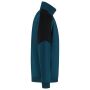 Zip Sweater Bicolor Redefined 306111 Teal-Black 3XL
